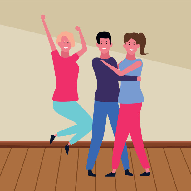 人朋友卡通图片下载