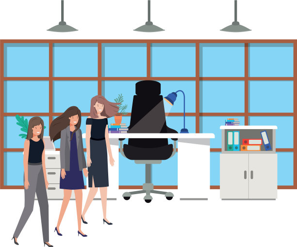 职场女性的化身角色图片下载