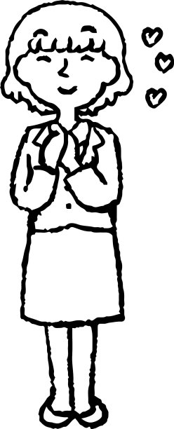 黑白商业女性的脸和姿势图片下载