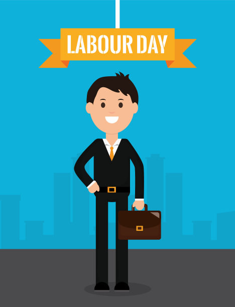 有投资组合的年轻商人图片下载