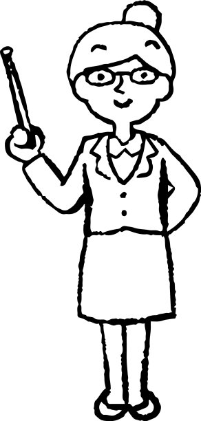 黑白女商人戴着眼镜图片下载