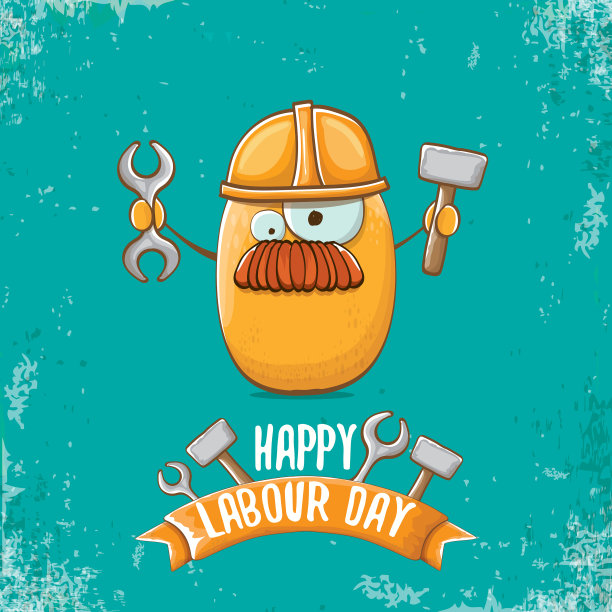 国际劳动节或劳动节的问候图片下载