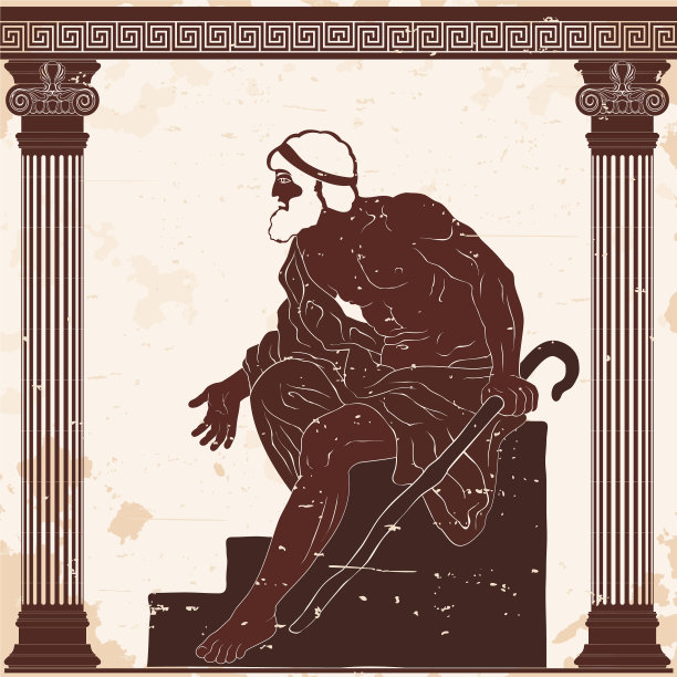 古希腊老人图片下载