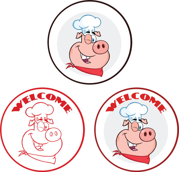 眨眼猪人物圈横幅征集图片下载