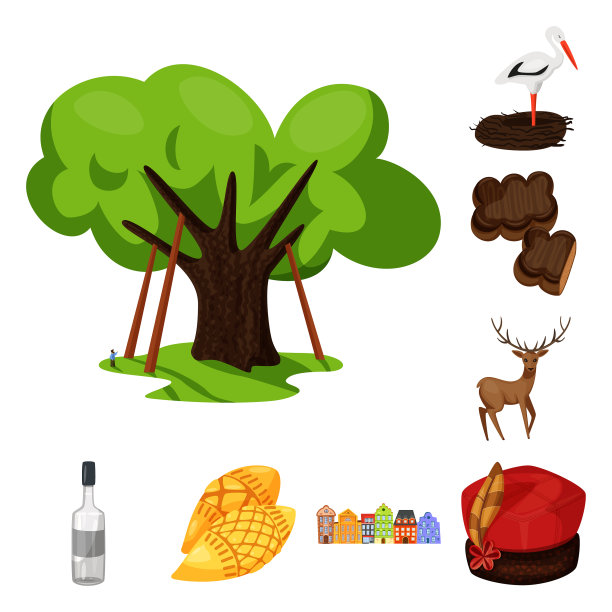 波兰和旅游标志图片下载