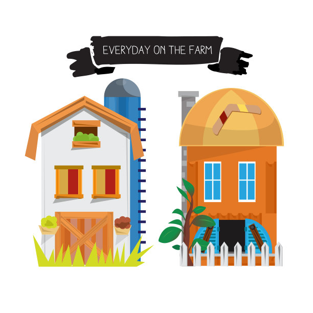 农场的房子图片下载