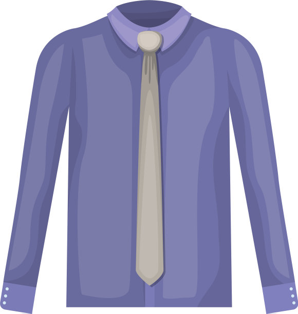 优雅的衬衫配领带图片下载