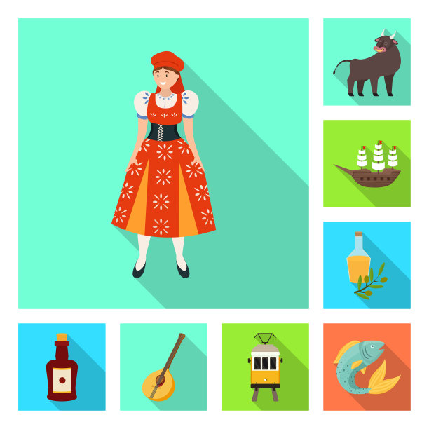 设计和历史标志集和图片下载