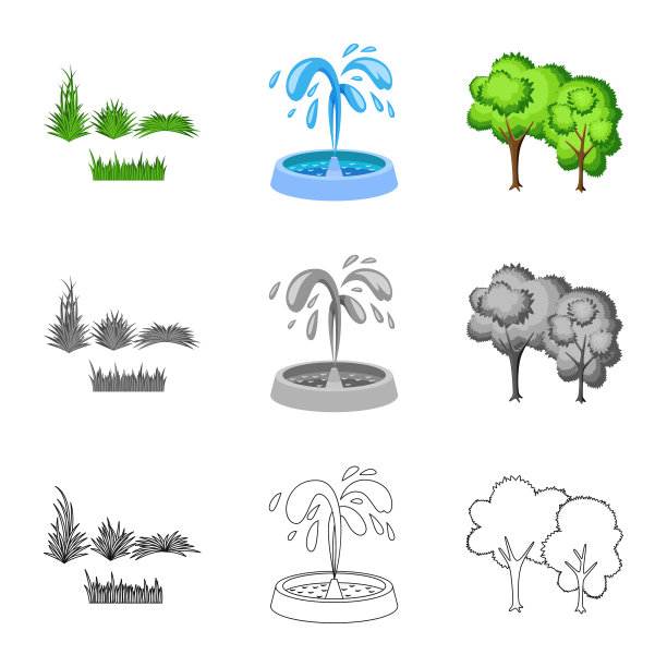 设计城市和街道标识收集图片下载