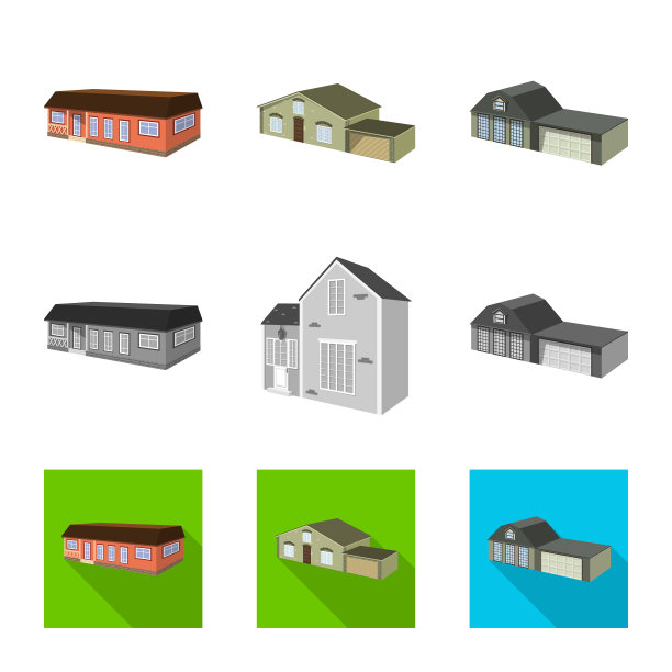 设计门面及房屋标志集图片下载