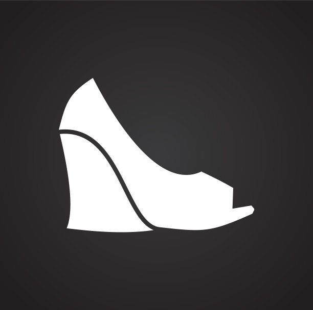 鞋子图标的背景图形和网页设计图片下载