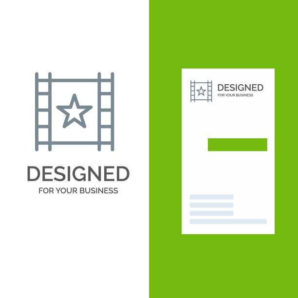 多媒体播放器流星形灰色标识设计图片下载