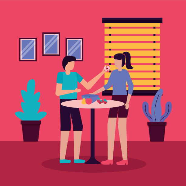 情侣浪漫活动平面设计图片下载