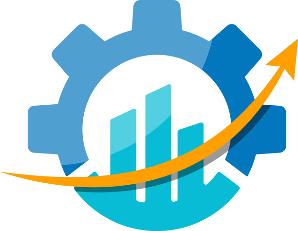 齿轮图表标志设计工业图标元素图片下载