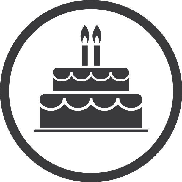 蛋糕标志预展图片下载