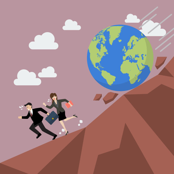 从地球上逃跑的商人图片下载