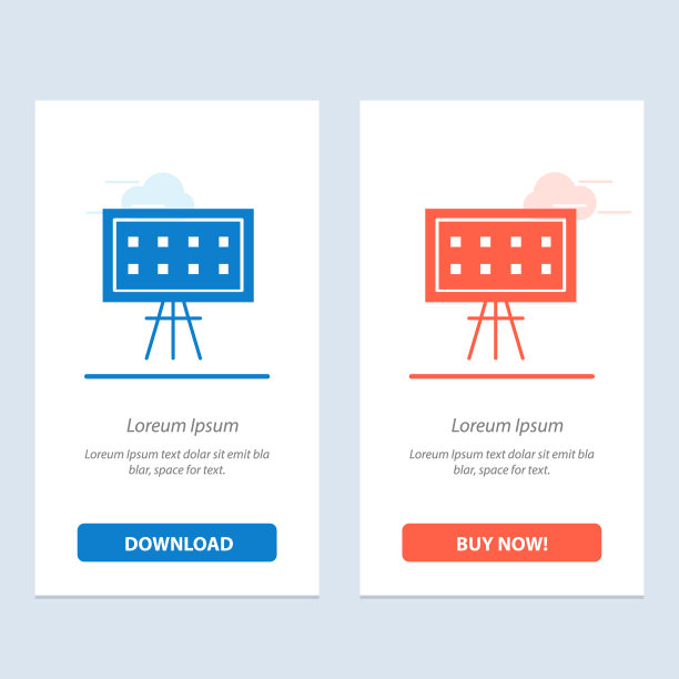 字母板教育介绍蓝色和图片下载