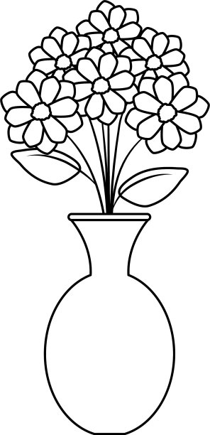 花瓶花卉图标图片下载
