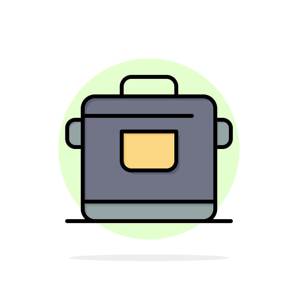 厨灶厨饭酒店抽象圈图片下载