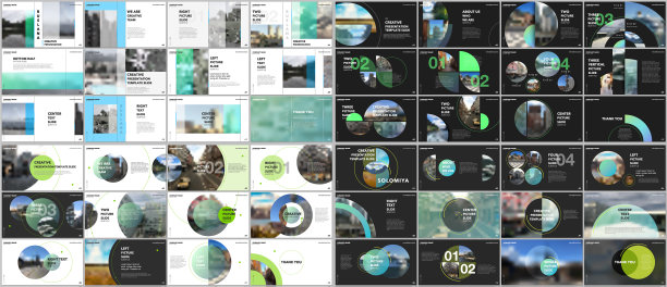 最小演示文稿设计作品集图片下载