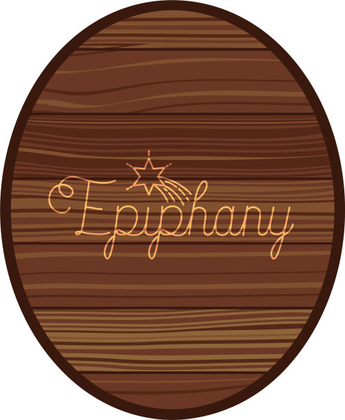 木制框架图标圣诞快乐图片下载