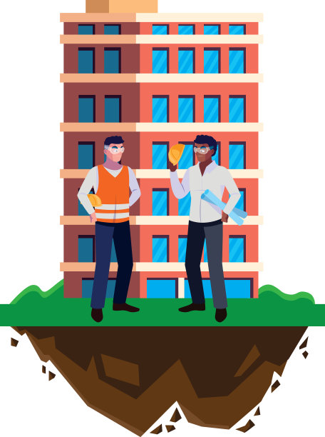 跨种族的男性建筑工图片下载