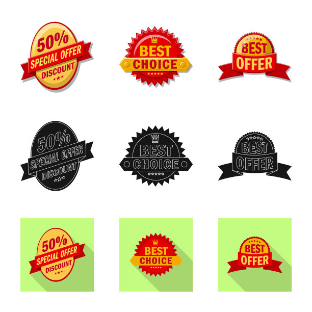 徽章及徽章图标图片下载