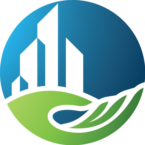 建筑标志模板图片下载