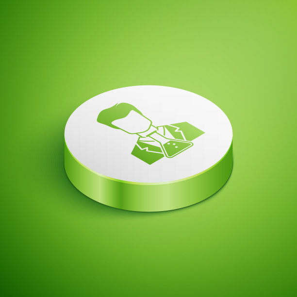 等距科学家和试管图标隔离图片下载