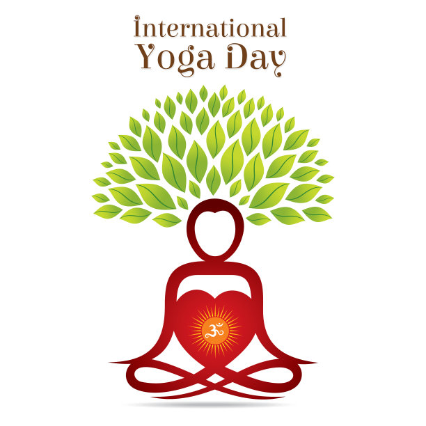 国际瑜伽日海报设计图片下载