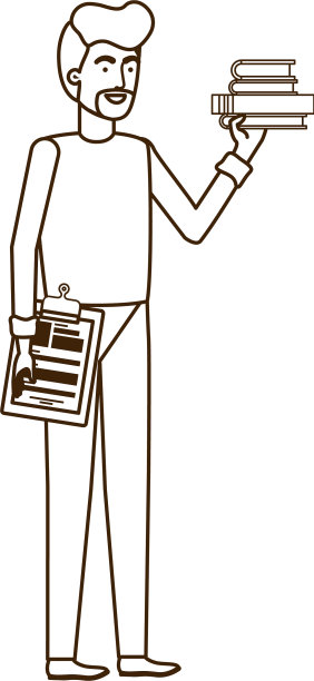 一个有着白色背景的人图片下载