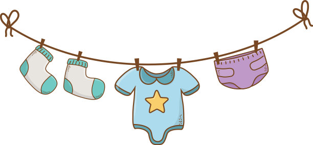 可爱的卡通bashower图片下载