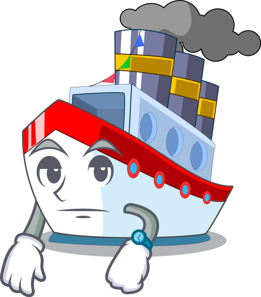 正在等船的人是一个卡通人物图片下载