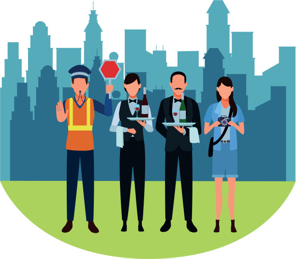 工作和职业比城市景观更重要图片下载