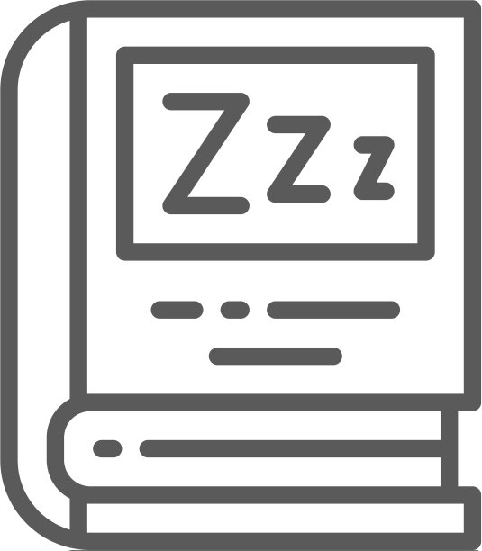 睡前阅读书行图标图片下载