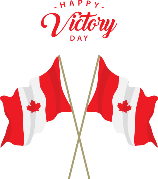 快乐胜利日模板设计图片下载