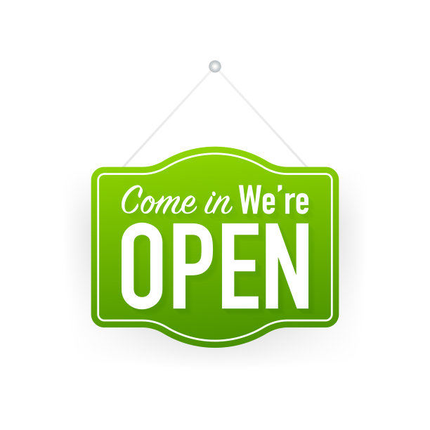 进来的时候都是开着的，挂着白色的牌子图片下载