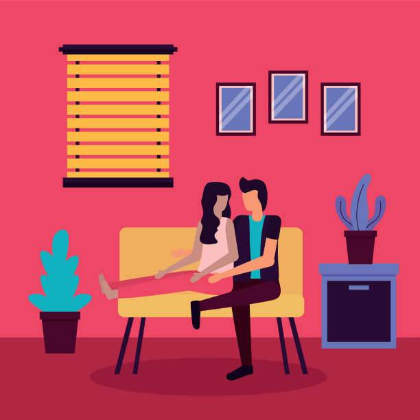 情侣浪漫活动平面设计图片下载