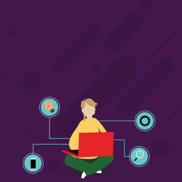 一个女人盘腿坐在地板上图片下载