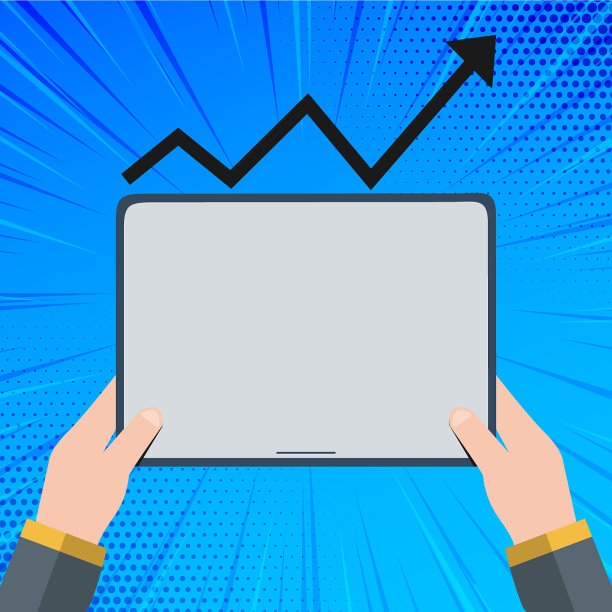 商人手握空白图片下载