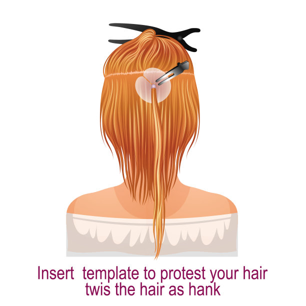 详细的一步一步的为头发延伸图片下载