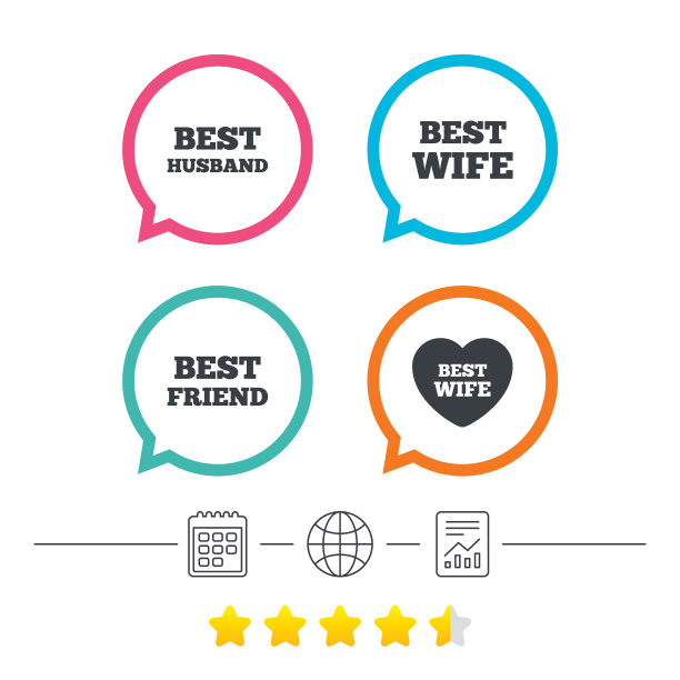 最好的妻子，丈夫和朋友图标图片下载