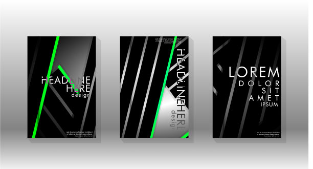 封面书与几何设计的背景图片下载