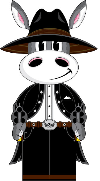 驴牛仔枪手图片下载