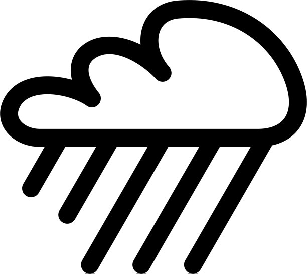 暴雨天气图标图片下载