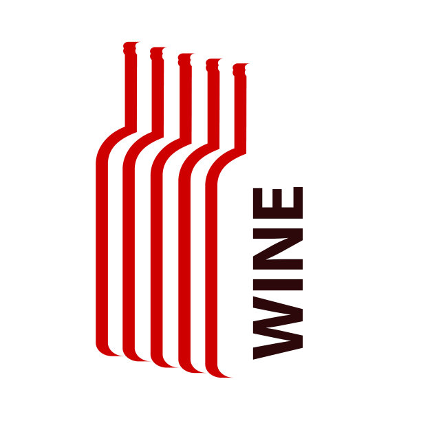 酒饮概念菜单上有红酒酒瓶图片下载