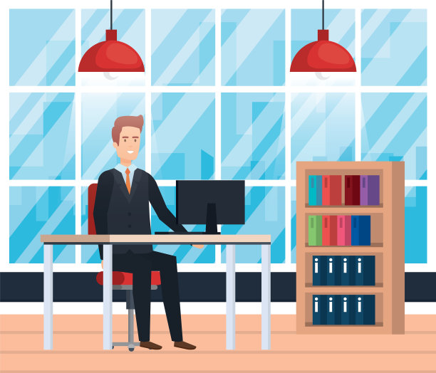 现代商务办公室图片下载