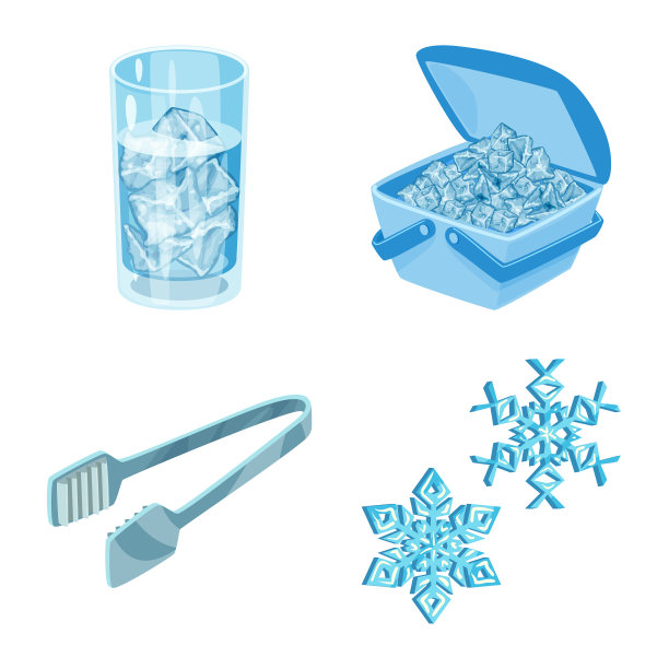 霜和水标志图片下载