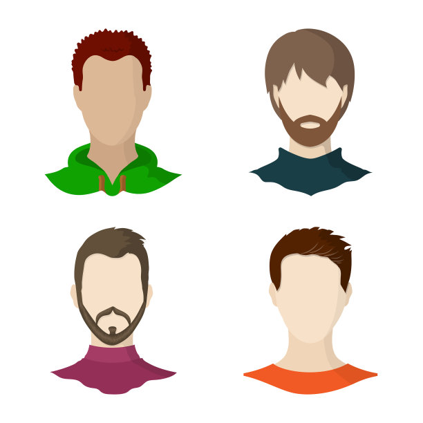 设计头像和虚拟图标收集图片下载