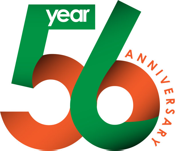 56周年纪念模板设计图片下载
